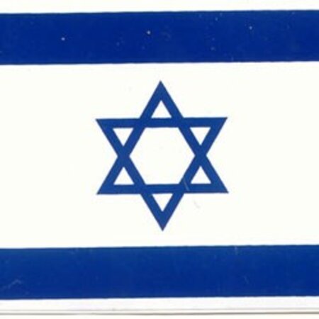 Bandeira de Israel 80 x 60 cm