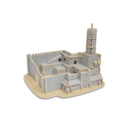 Quebra  Cabeça 3D - Cidadela (Torre) de Davi